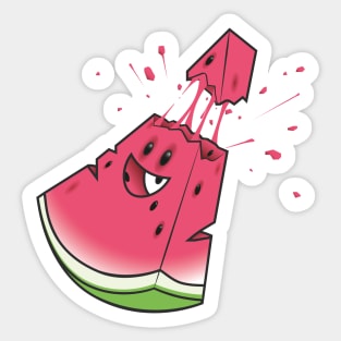 Watermelon Mind Blown Sticker